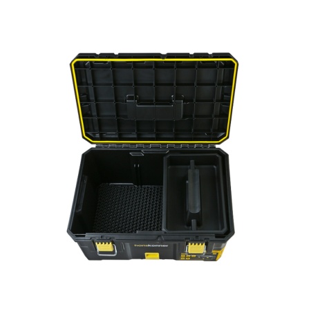 Ящик модульный размер M (525x373x280мм) HANSTORAGE PLUS HANSKONNER (HSP280), HSP280 Ящик модульный размер M (525x373x280мм) HANSTORAGE PLUS HANSKONNER (HSP280)