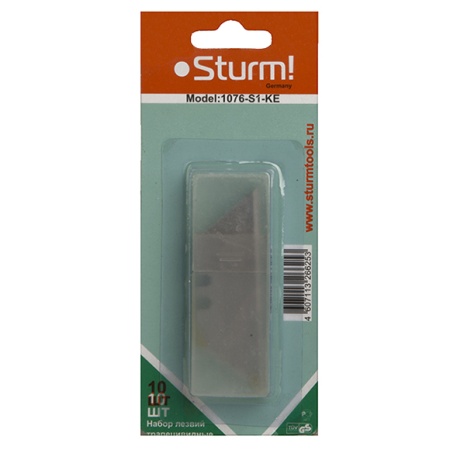 Набор лезвий трапецевидных STURM 1076-S1-KE, 1076-S1-KE Набор лезвий трапецевидных STURM 1076-S1-KE