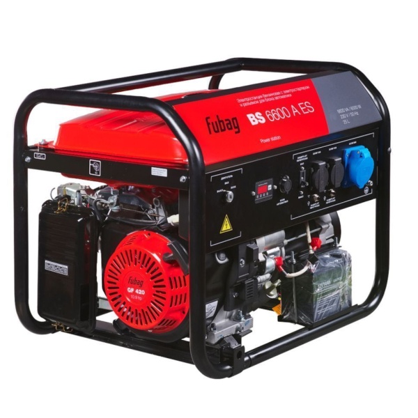 Генератор бензиновый Fubag BS 6600 A ES (646281), 646281 Генератор бензиновый Fubag BS 6600 A ES (646281)