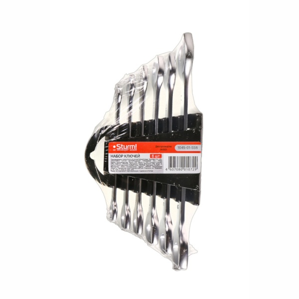 ����� ������ �������� 6 �����., 6x7-17x19 �� Sturm (1045-01-SS6) (Cr-V, ��������������)