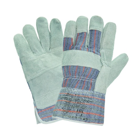 Перчатки спилковые комбинированные, УТ-00018800										 Перчатки спилковые комбинированные