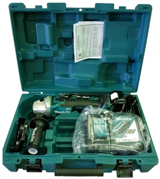 УШМ аккумуляторная Makita DGA504RF, DGA504RF УШМ аккумуляторная Makita DGA504RF