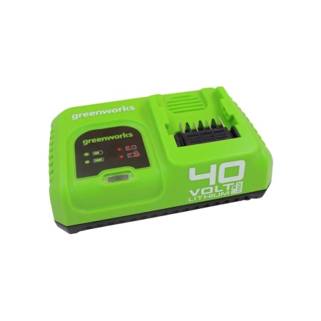 Зарядное устройство GREENWORKS G40UC5 (40В, 5А, быстрое, слайдер) 2945107, 2945107 Зарядное устройство GREENWORKS G40UC5 (40В, 5А, быстрое, слайдер) 2945107