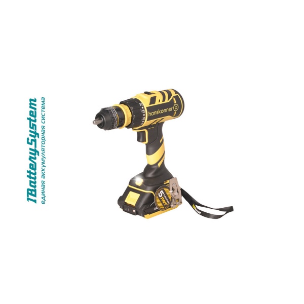  HANSKONNER HCD1865C (1BatterySystem18V, ,  2*2  )