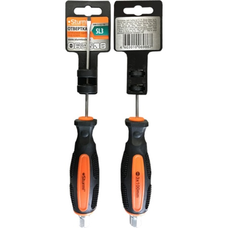 Отвертка шлицевая STURM 1040-15-SL3-100, 1040-15-SL3-100 Отвертка шлицевая STURM 1040-15-SL3-100
