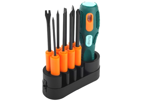 Набор отверточных бит STURM 1040-08-S8 8шт + рукоятка-адаптер, 1040-08-S8 Набор отверточных бит STURM 1040-08-S8 8шт + рукоятка-адаптер