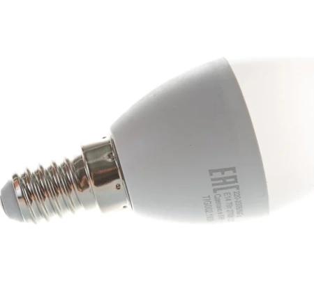 Лампа светодиодная EUROLUX LL-E-C37-7W-230-2,7K-E14, 76/2/7 Лампа светодиодная EUROLUX LL-E-C37-7W-230-2,7K-E14