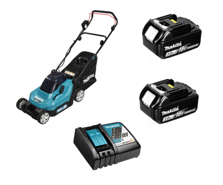   Makita DLM382Z+DC18RC+2BL1830B