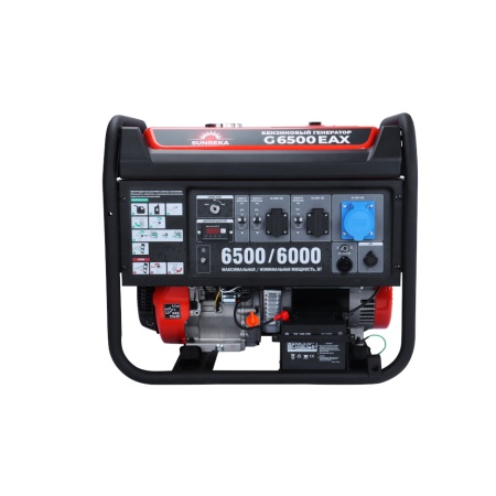Генератор бензиновый SUNREKA G6500EAX (6,5кВт, 1-Ф, электростартер) 211006, 211006 Генератор бензиновый SUNREKA G6500EAX (6,5кВт, 1-Ф, электростартер) 211006
