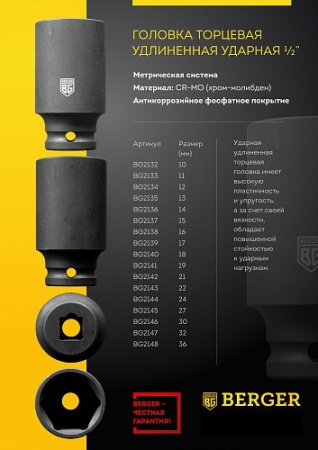    BERGER 1/2", 19, , . BG2150