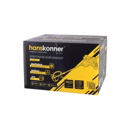 �����-������ Hanskonner HDM2018E (1800 ��, 2 ��������: 0-440/0-780 ��/���, �14)