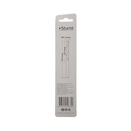 ������ �� ������� 7.5x156 �� ���������� (1��/��) Sturm (1055-075-156L)