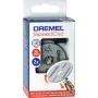 Набор кругов отрезных по металлу Dremel 38х3,2мм (2шт+держатель) 2615S406JC, 2615S406JC Набор кругов отрезных по металлу Dremel 38х3,2мм (2шт+держатель) 2615S406JC