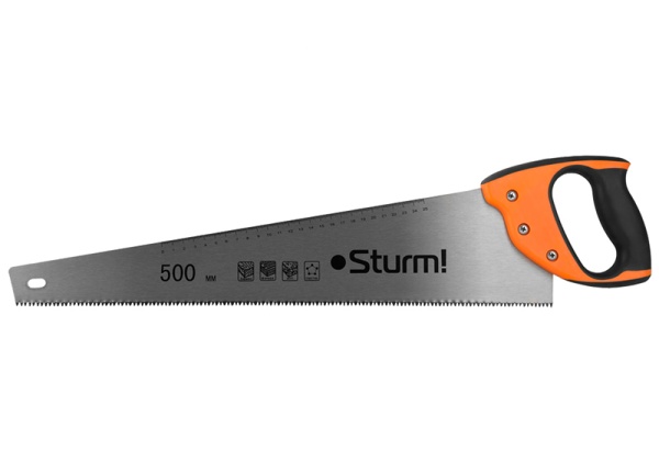 Ножовка по дереву 500мм STURM 1060-02-HS20, 1060-02-HS20 Ножовка по дереву 500мм STURM 1060-02-HS20