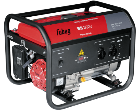 Генератор бензиновый FUBAG BS 3300 (8641452), 8641452 Генератор бензиновый FUBAG BS 3300 (8641452)