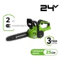 ���� ������ �������������� Greenworks G24CS25K2 (24V, 25��, ��������, 2�� � ��) 2007707UA