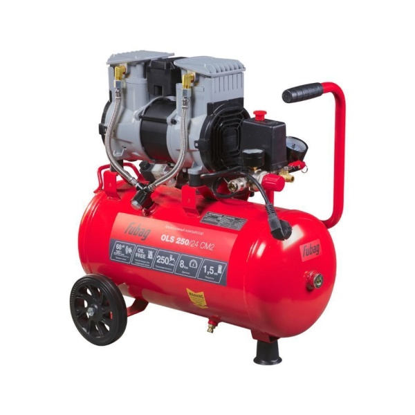 Компрессор FUBAG OLS 250/24 CM2 646070 (безмасляный, малошумный), 646070 Компрессор FUBAG OLS 250/24 CM2 646070 (безмасляный, малошумный)