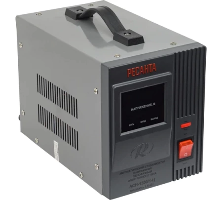 Стабилизатор Ресанта АСН-1500/1-Ц, 63/6/3 Стабилизатор Ресанта АСН-1500/1-Ц