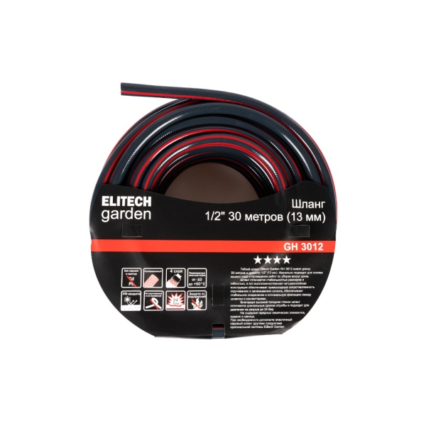 ����� ������� 1/2", 30 �, 4 ����, 24 ���, ������������ Elitech (GH 3012)
