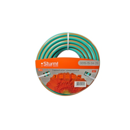 ����� ���������� 3/4", 25�, 3 ����, ������������ Sturm (3015-15-34-25)