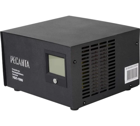 Источник бесперебойного питания РЕСАНТА УБП-1000, 61/49/4 Источник бесперебойного питания РЕСАНТА УБП-1000