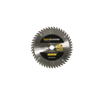 Диск пильный по дереву HANSKONNER 190x20/16мм,36Т, H9022-190-20/16-48 Диск пильный по дереву HANSKONNER 190x20/16мм,36Т