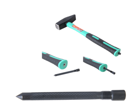 Кернер STURM 80мм Кулибин, CrV сталь, резба 7мм, оксидированный 1090-09-080, 1090-09-080 Кернер STURM 80мм Кулибин, CrV сталь, резба 7мм, оксидированный 1090-09-080