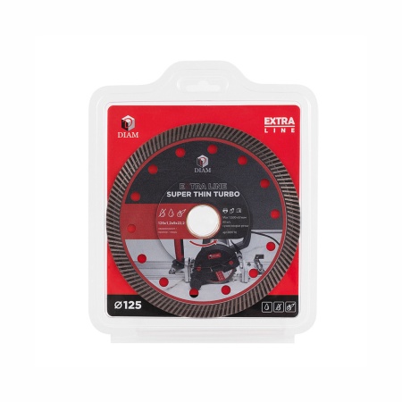 ���� �������� 125x1.2x9x22.2 (��������, ������) Super Thin Turbo Extra Line Diam (000716)