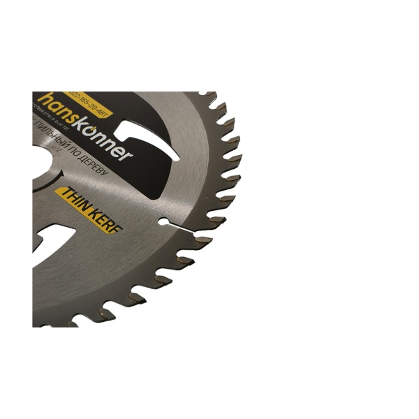���� ������� �� ������ 165x20 ��, 48 ������ Thin Kerf Hanskonner (H9022-165-20-48T)