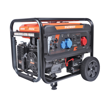 Генератор бензиновый PATRIOT GRA 8500DAW (472102183), 472102183 Генератор бензиновый PATRIOT GRA 8500DAW (472102183)