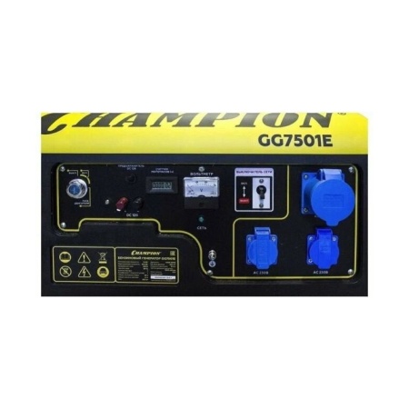 Генератор бензиновый Champion GG7501E, GG7501E Генератор бензиновый Champion GG7501E