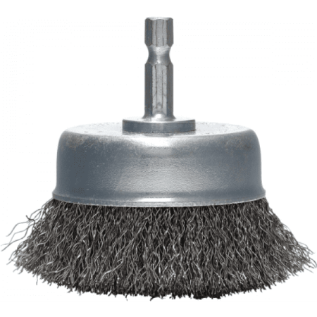 Щетка-насадка Makita D 38мм, тип "чашка", шестигранник 1/4"D-39908, D-39908 Щетка-насадка Makita D 38мм, тип "чашка", шестигранник 1/4"D-39908