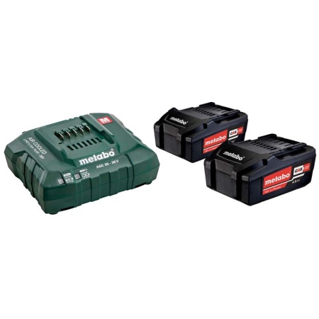 Батарея METABO Basic-Set (2шт, 18В, 4А/ч+ЗУ ASC30-36), 685050000 Батарея METABO Basic-Set (2шт, 18В, 4А/ч+ЗУ ASC30-36)