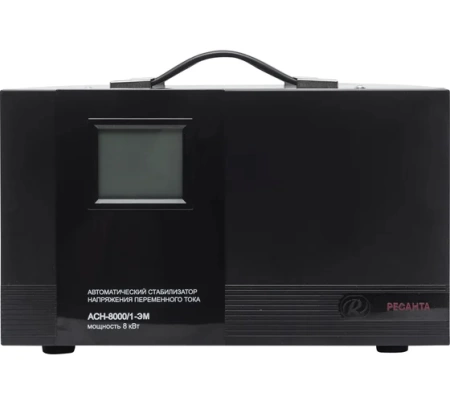Стабилизатор Ресанта АСН-8000/1-ЭM, 63/1/7 Стабилизатор Ресанта АСН-8000/1-ЭM