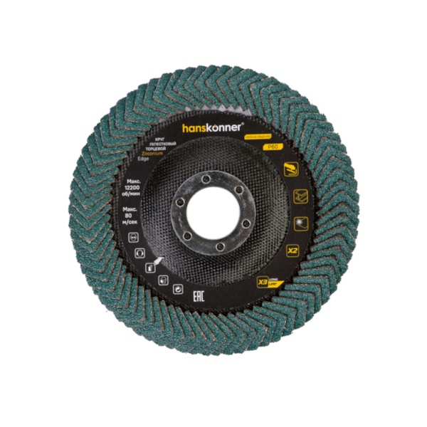 ���� ����������� ������� 125x22.23 �60 Hanskonner (H9010-03-125x22-60Z) (�����������)