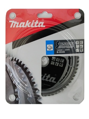 Диск пильный по алюминию 160х1.8х20х60T Makita B-35346, B-35346 Диск пильный по алюминию 160х1.8х20х60T Makita B-35346