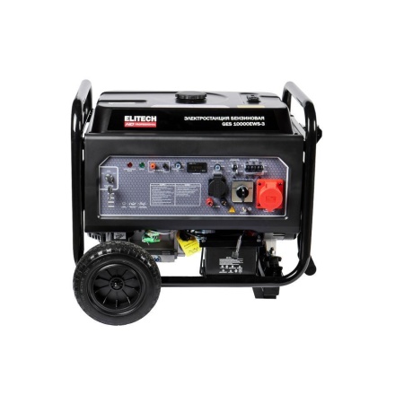 Генератор бензиновый Elitech HD GES 10000ЕWS-3, GES 10000ЕWS-3 Генератор бензиновый Elitech HD GES 10000ЕWS-3