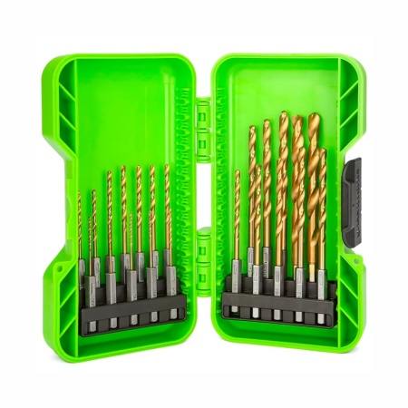     22 , HSS-TiN 1.5-8.0    1/4,  GREENWORKS (2943907)