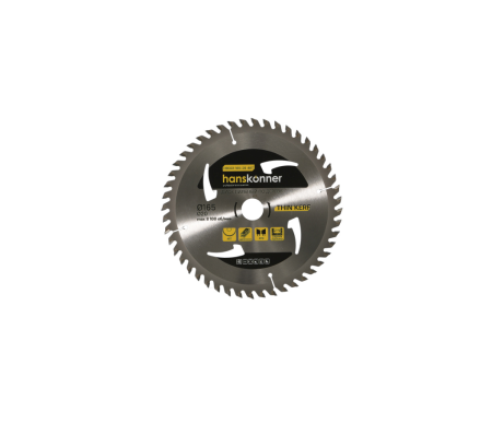 Диск пильный по дереву HANSKONNER 165x20мм,48Т THIN KERF, H9022-165-20-48T Диск пильный по дереву HANSKONNER 165x20мм,48Т THIN KERF