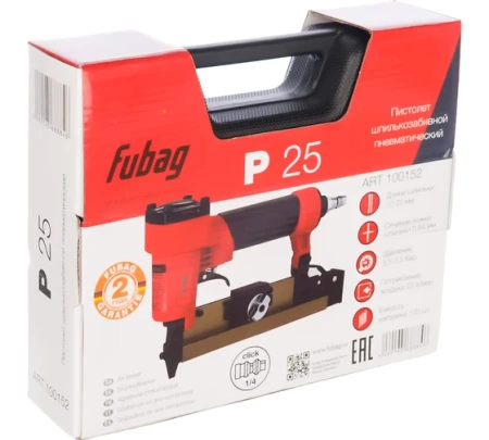 Пневмостеплер Fubag P25 (шпилька) 100152, 100152 Пневмостеплер Fubag P25 (шпилька) 100152