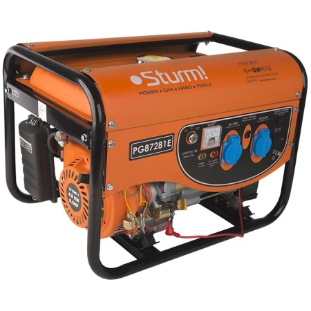 Бензогенератор STURM PG87281E, PG87281E Бензогенератор STURM PG87281E