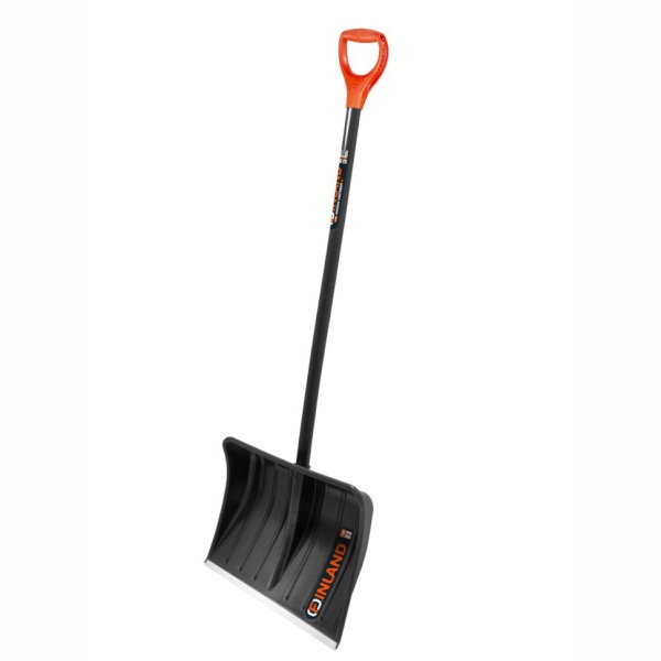 Лопата снеговая 500x390x1480мм, поликарбонат, деревянный черенок Finland (1358), 1358-Ч Лопата снеговая 500x390x1480мм, поликарбонат, деревянный черенок Finland (1358)