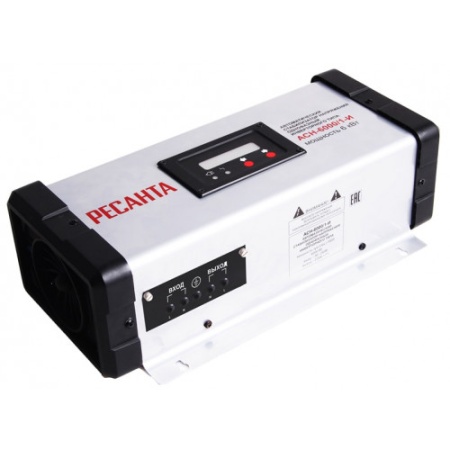 Стабилизатор напряжения РЕСАНТА АСН-6000/1-И, 63/6/35 Стабилизатор напряжения РЕСАНТА АСН-6000/1-И