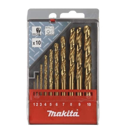     10 HSS-TIN Makita D-43561
