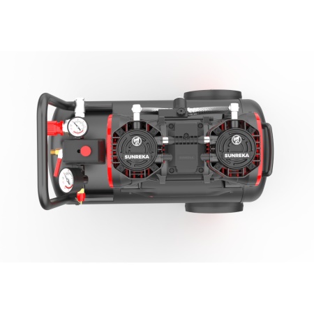 Компрессор SUNREKA GFC290/24DS 216113 (1500Вт, 290л/мин, 24л, 8бар, безмасляный), 216113 Компрессор SUNREKA GFC290/24DS 216113 (1500Вт, 290л/мин, 24л, 8бар, безмасляный)