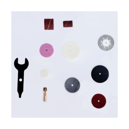 Набор насадок для гравера GREENWORKS 216 предметов в кейсе (3503507), 3503507 Набор насадок для гравера GREENWORKS 216 предметов в кейсе (3503507)