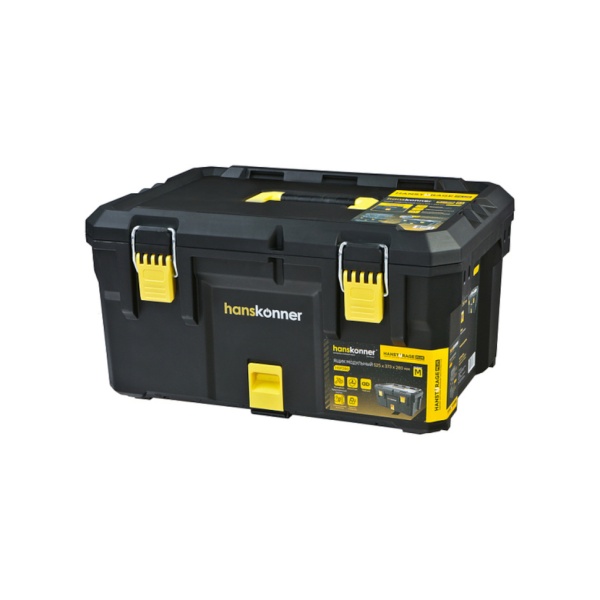 Ящик модульный размер M (525x373x280мм) HANSTORAGE PLUS HANSKONNER (HSP280), HSP280 Ящик модульный размер M (525x373x280мм) HANSTORAGE PLUS HANSKONNER (HSP280)