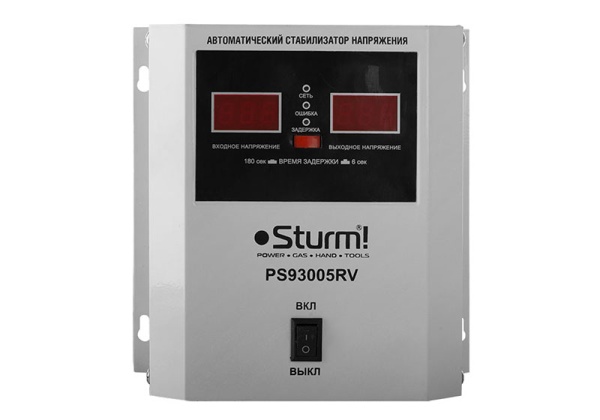 Стабилизатор напряжения STURM PS93005RV, PS93005RV Стабилизатор напряжения STURM PS93005RV