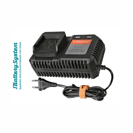 Зарядное устройство STURM SBC2004 (1BatterySystem18V, 4,5А, система охлаждения), SBC2004 Зарядное устройство STURM SBC2004 (1BatterySystem18V, 4,5А, система охлаждения)