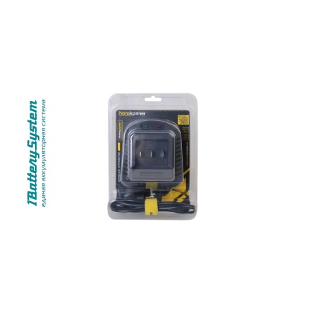 Зарядное устройство HANSKONNER для аккумуляторов 1BatterySystem18, 18В, 2.3A (HBC2002), HBC2002 Зарядное устройство HANSKONNER для аккумуляторов 1BatterySystem18, 18В, 2.3A (HBC2002)